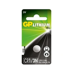 1 batteria a bottone al litio CR1/3N 3 V 1 batteria a bottone al litio CR1/3N 3 V