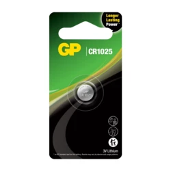 1 batteria a bottone al litio CR1025 3 V 1 batteria a bottone al litio CR1025 3 V