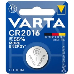 1 batteria a bottone al litio CR2016 3 V 90 mAh 1 batteria a bottone al litio CR2016 3 V 90 mAh