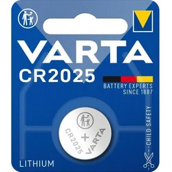 1 batteria a bottone al litio CR2025 3 V 170 mAh 1 batteria a bottone al litio CR2025 3 V 170 mAh