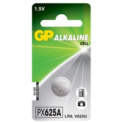 1 batteria a bottone alcalina 625A 1,5 V 1 batteria a bottone alcalina 625A 1,5 V