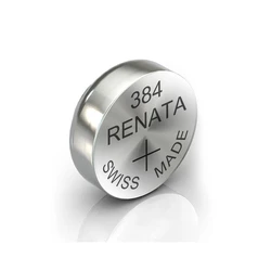 1 batteria a bottone all'ossido d'argento 384 / SR41SW / SR736SW  1,55 V 