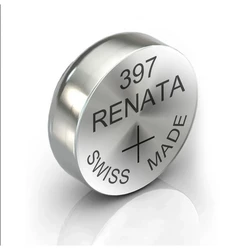 1 batteria a bottone all'ossido d'argento 397 / SR726SW / SR59  1,55 V 