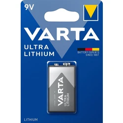 1 batteria al litio 6LR61 9V Ultra 1 batteria al litio 6LR61 9V Ultra