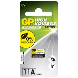 1 batteria alcalina 11 A 6 V Super 