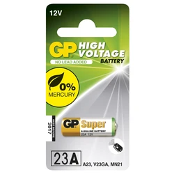 1 batteria alcalina 23 A 12 V Super 