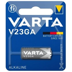 1 batteria alcalina 23A 12 V 50 mAh 1 batteria alcalina 23A 12 V 50 mAh