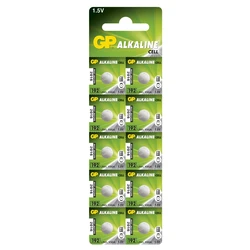10 batterie a bottone alcalinass LR41 1,5 V 10 batterie a bottone alcalinass LR41 1,5 V