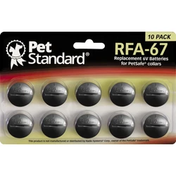 10 batterie per collare anti-abbaio RFA-67 6 V 10 batterie per collare anti-abbaio RFA-67 6 V