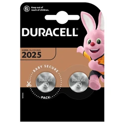 2 batterie a bottone al litio CR2025 3 V 