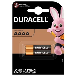 2 batterie alcaline AAAA 1,5 V 