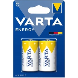 2 batterie alcaline LR14/C 1,5 V Energy 