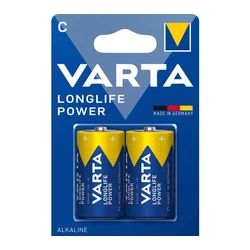 2 batterie alcaline LR14/C 1,5 V Longlife Power 7800 mAh