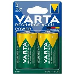 2 batterie ricaricabili NIMH LR20/D 1,2 V Ready2Use 3000 mAh 