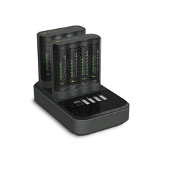 2 Chargeurs rapides USB GP P461 + station de charge D861 + 8 accus AA 2000 mAh Pro Photoflash 2 Chargeurs rapides USB GP P461 + station de charge D861 + 8 accus AA 2000 mAh Pro Photoflash