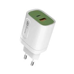 20W PD Wallcharger 1xUSB-C + 1xUSB-A 20W PD Wallcharger 1xUSB-C + 1xUSB-A