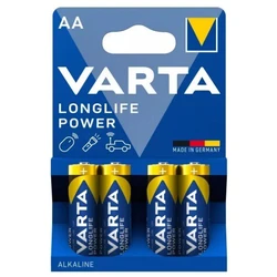4 batterie alcaline LR6/AA 1,5 V Longlife Power 2850mAh