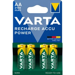 4 batterie ricaricabili NIMH LR6/AA 1,2 V Ready2Use 2100 mAh 4 batterie ricaricabili NIMH LR6/AA 1,2 V Ready2Use 2100 mAh