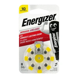 8 batterie acustiche zinco-aria 10 1,45 V 8 batterie acustiche zinco-aria 10 1,45 V