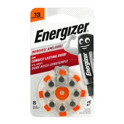 8 batterie acustiche zinco-aria 13 1,45 V 8 batterie acustiche zinco-aria 13 1,45 V