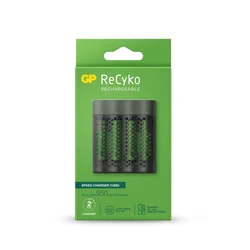 Caricabatterie rapido 2-4 ore M451 USB + 4 batterie NiMH AAA 950 mAh Caricabatterie rapido 2-4 ore M451 USB + 4 batterie NiMH AAA 950 mAh