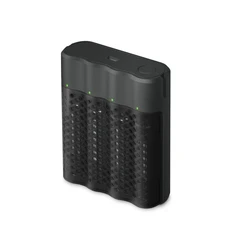 Caricabatterie rapido USB GP P461 + 4 batterie NiMH AA 2000 mAh Pro Caricabatterie rapido USB GP P461 + 4 batterie NiMH AA 2000 mAh Pro